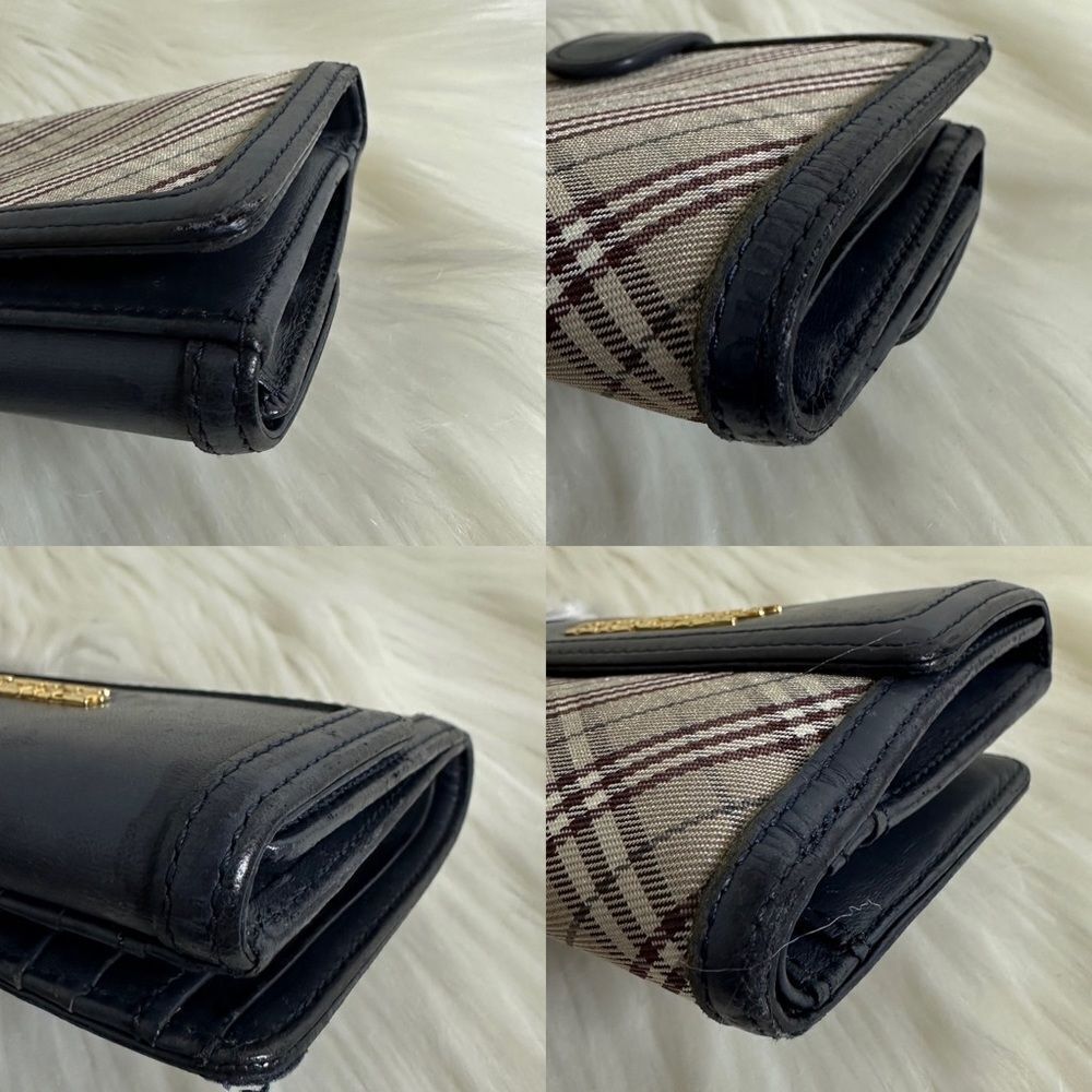 💯Authentic Burberry Blue Label Short Wallet 🍀 - Picture 15 of 17